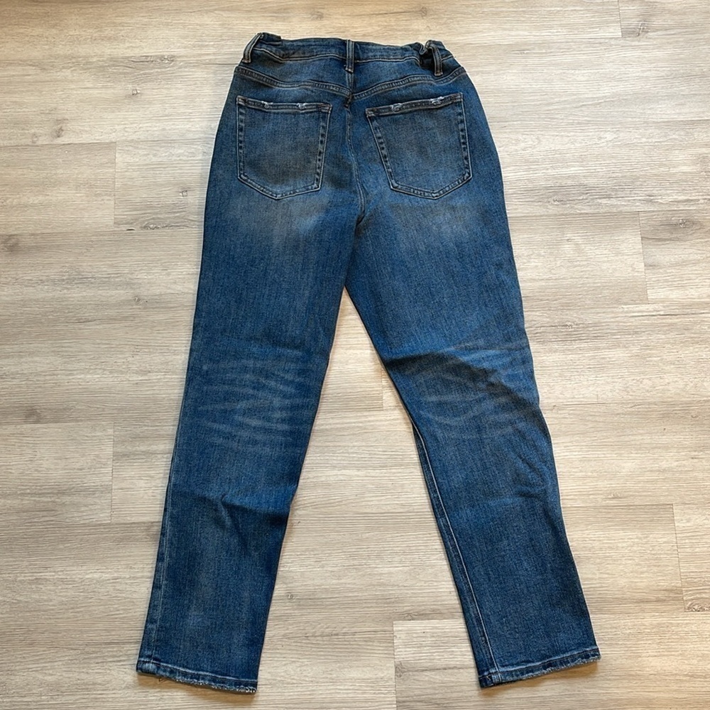 Vervet HIGH RISE CUFFED HEM STRETCH BOYFRIEND JEANS Size 29 - Picture 6 of 6